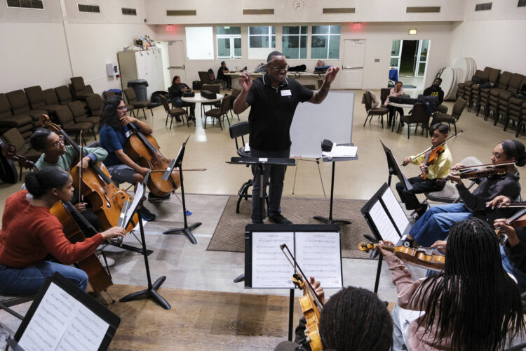 From Bach to Beyonce, why a church orchestra  aims to lift up young musicians of color